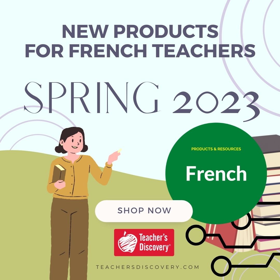 NEW 2023 PRODUCTS FOR FRENCH TEACHERS!  ow.ly/XT9O50M5RWF

#frenchteacher #frenchteachers #french #frenchclassroom #teachfrench #learnfrench #frenchbooks #frenchreaders #frenchclass