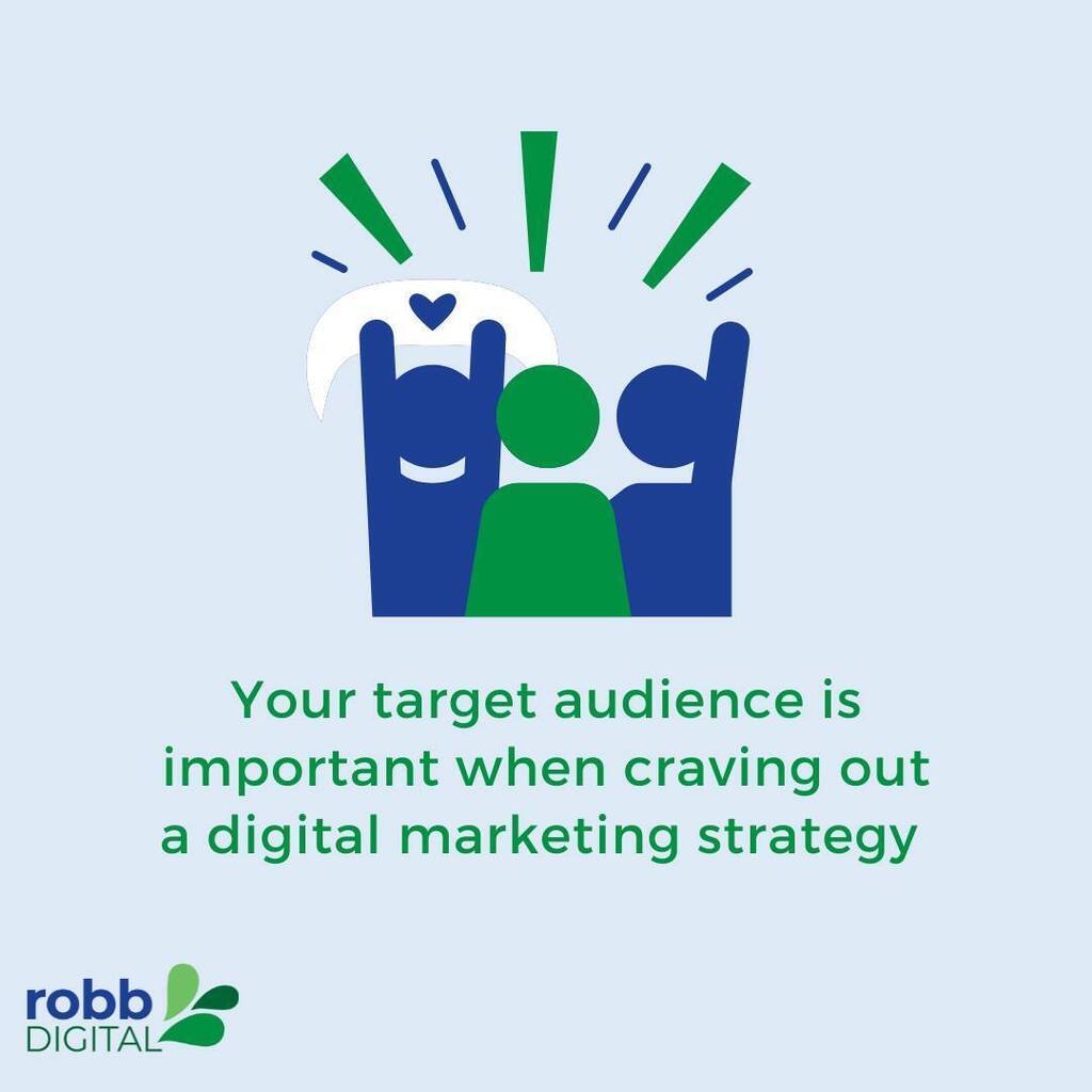 _robbdigital's tweet photo. What is the most important thing to consider when carving out a digital marketing strategy? Your target audience. Remember, you are building a product or service to fill your consumers' needs. Research to learn HOW they are searching, so you can get a le… https://t.co/sgDRe9v15L https://t.co/pujt19eYGt