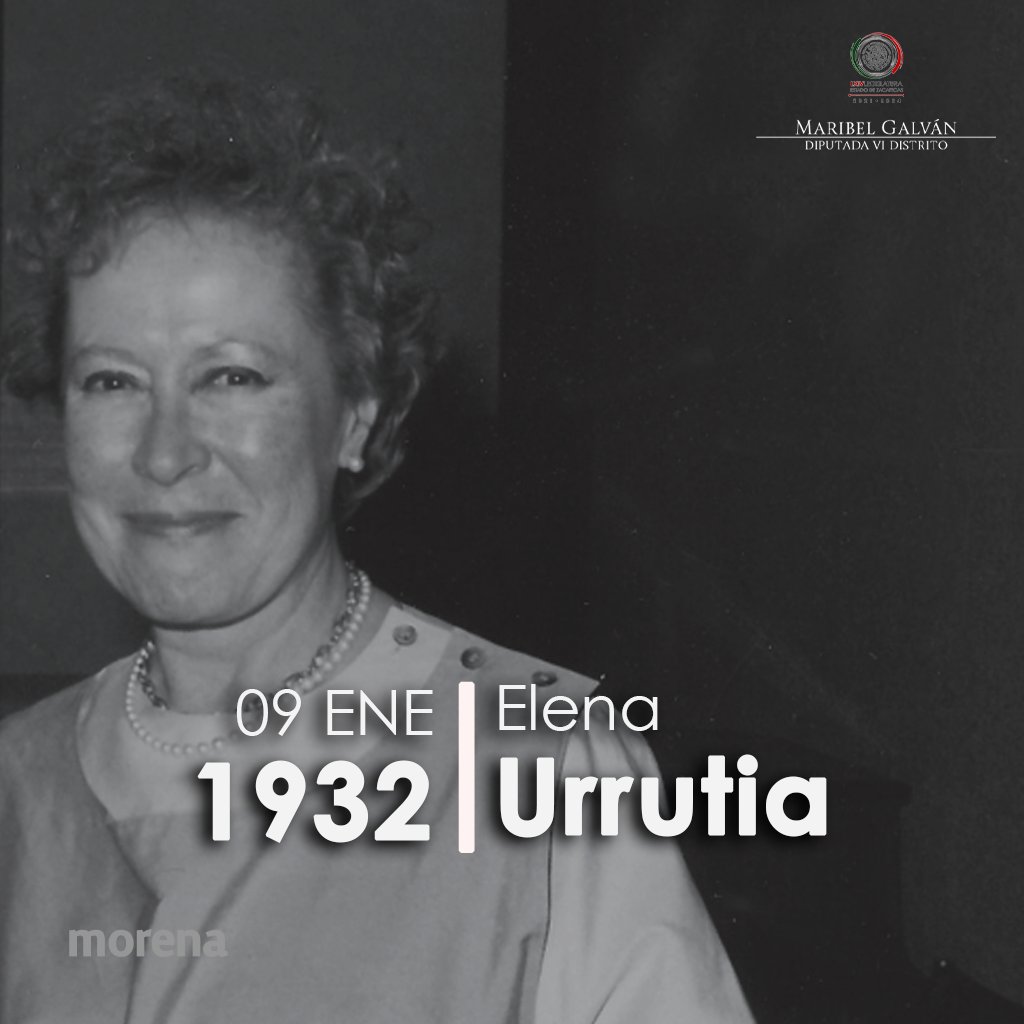 MaribelGalvanJ's tweet photo. ♀️ María Elena Lazo de Mendizábal, más conocida como Elena Urrutia, fue una periodista, escritora, investigadora y académica mexicana, pionera del feminismo y de los estudios de género en México. Falleció el 30 de octubre de 2015 en la Ciudad de México. https://t.co/X0SZK9pXeJ