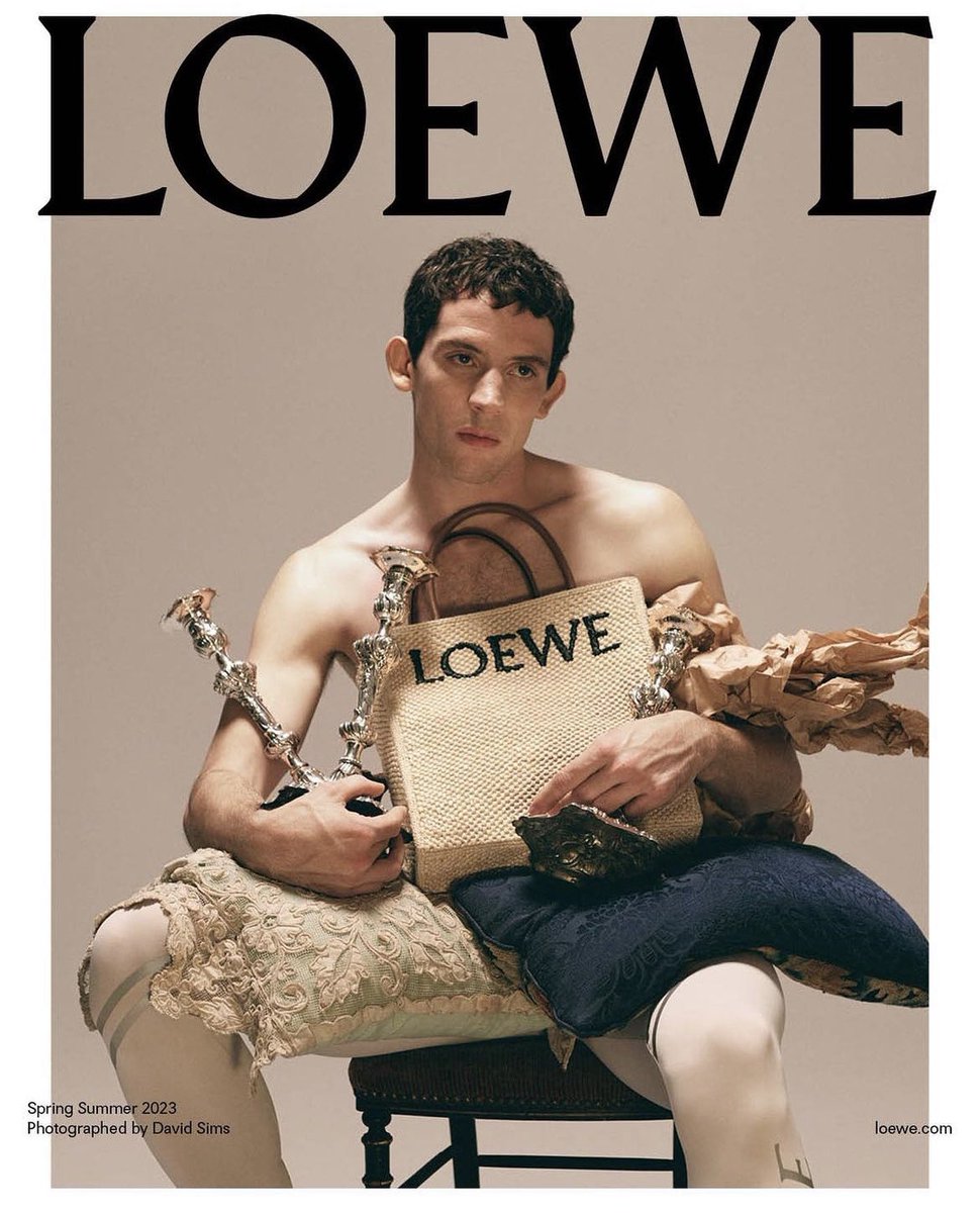 Josh O'Connor photographed by David Sims for LOEWE's Spring Summer