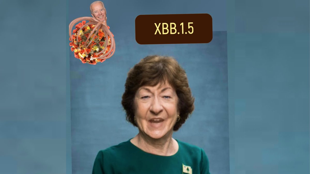 DiabeticFury's tweet photo. Senator Susan Collins is disappointed with the new #Covid Variant. #XBB15 
https://t.co/eZlprzSpwo https://t.co/CxSIushoER