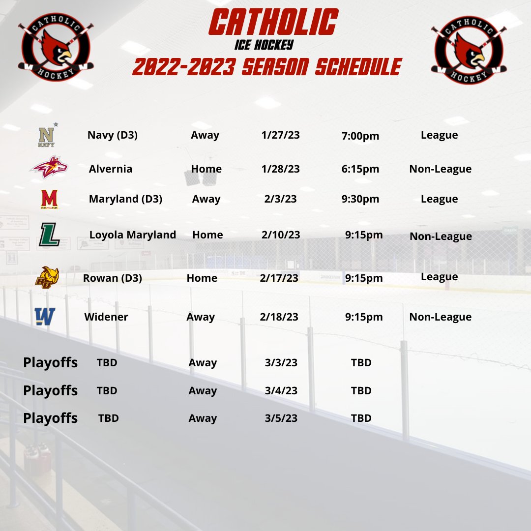 Catholic University - Ice Hockey tweet media