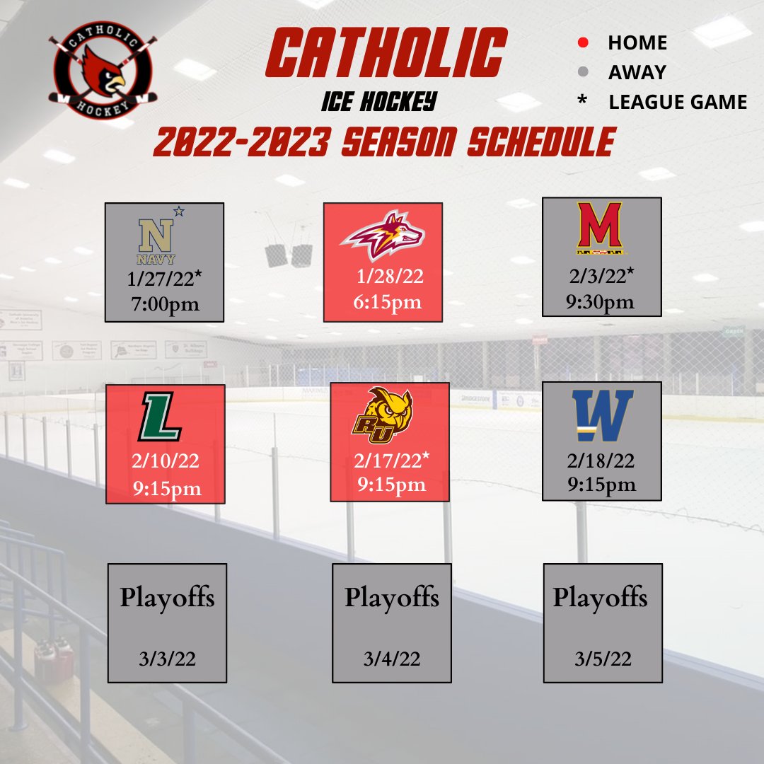 Catholic University - Ice Hockey tweet media