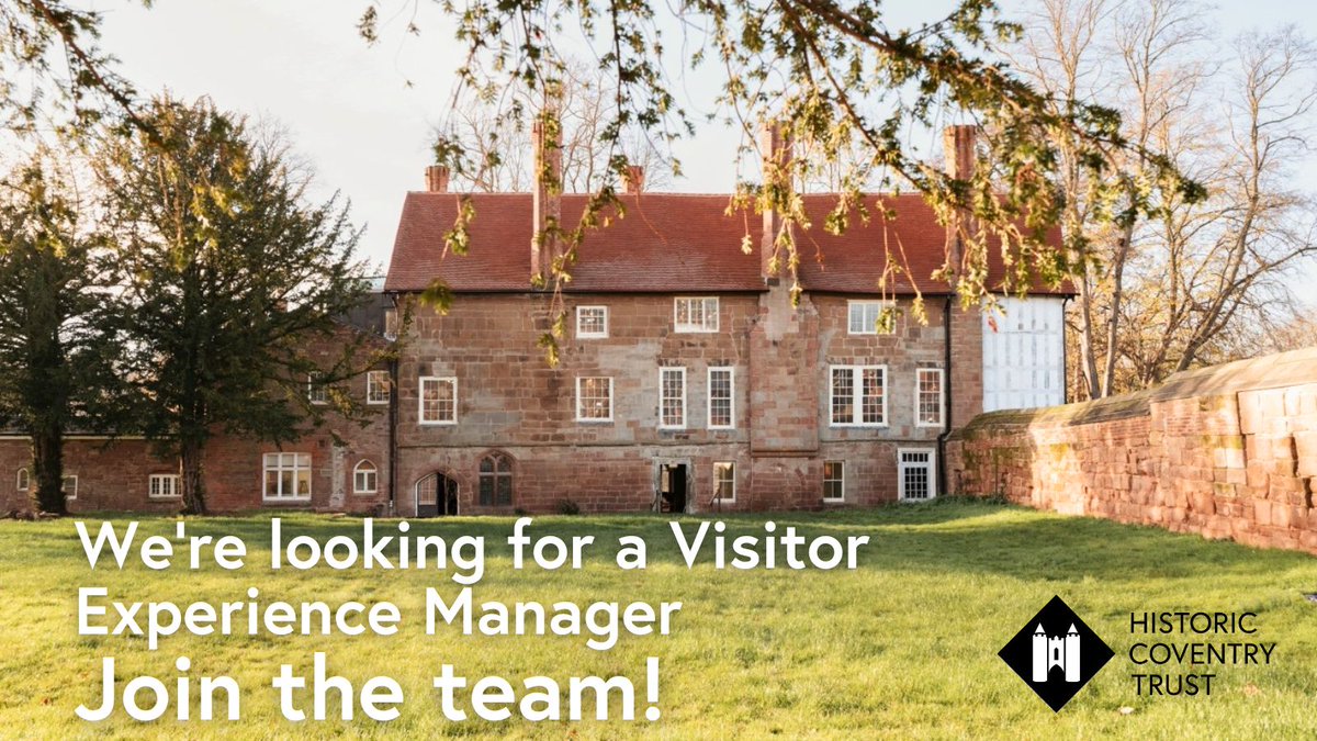 HistCovTrust's tweet photo. New year, new opportunities! We're looking for a part-time Visitor Experience Manager to join our team at Charterhouse. If you'd like to be part of Coventry's exciting new heritage destination, see https://t.co/Ailm4FpjpK for more details and to apply! https://t.co/57BbT6iVQF