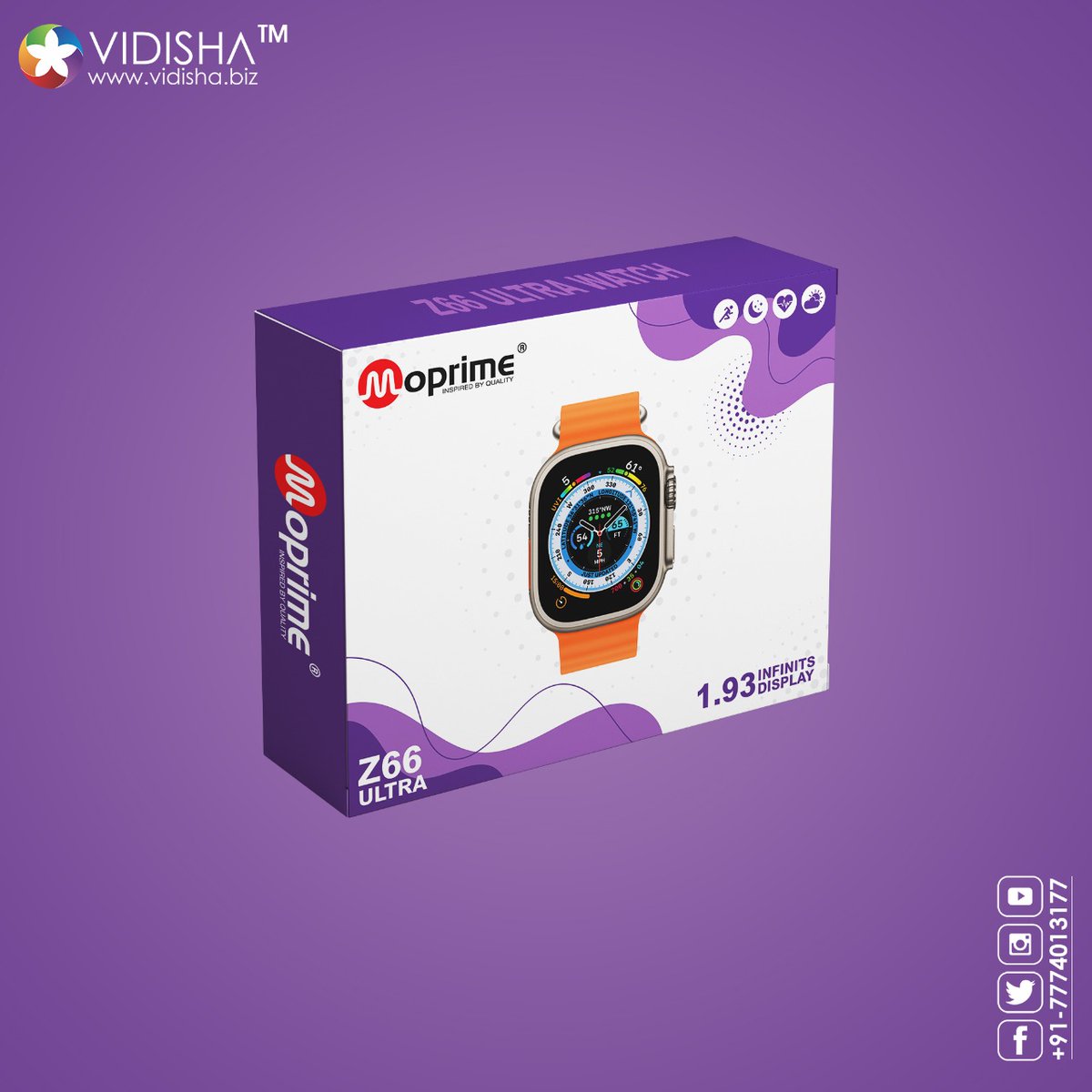 VidishaBiz's tweet photo. Smart watch packaging design by *VIDISHA*™
https://t.co/R7HdwQHBjT
#smartwatch #smartwatchpackaging #packagingdesign #gadgets #vidisha #vidishabiz #mobileacessories #moprime #packagingdesigner https://t.co/LAIZtNF59d