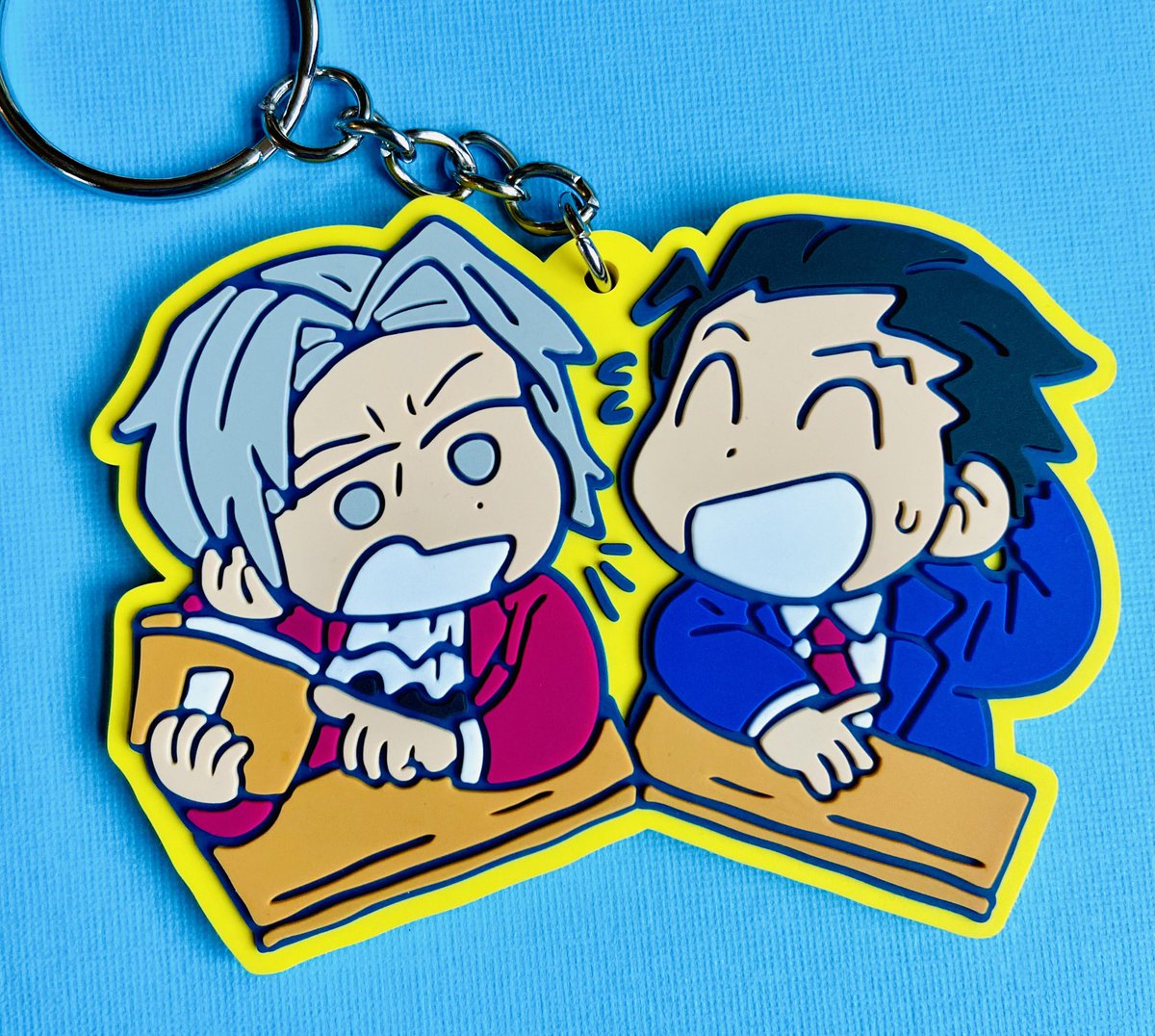 「ace attorney rubber charms, i really lik」|💘sam💘のイラスト