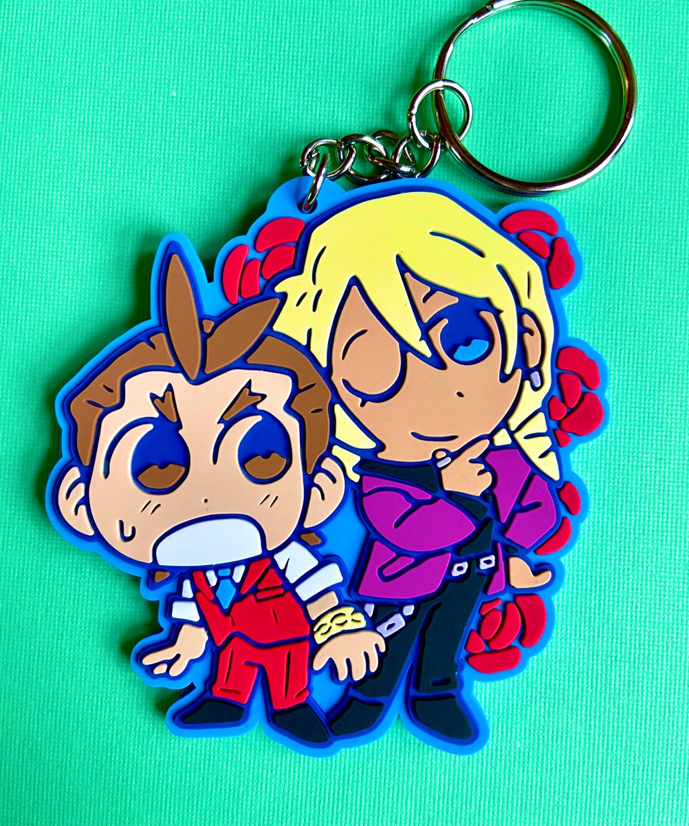 「ace attorney rubber charms, i really lik」|💘sam💘のイラスト