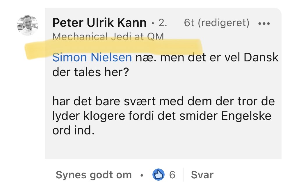 KCDK's tweet photo. Kender I det, at man ikke kan se skoven for bare træer? #LinkedIn https://t.co/yh3atIpnwj