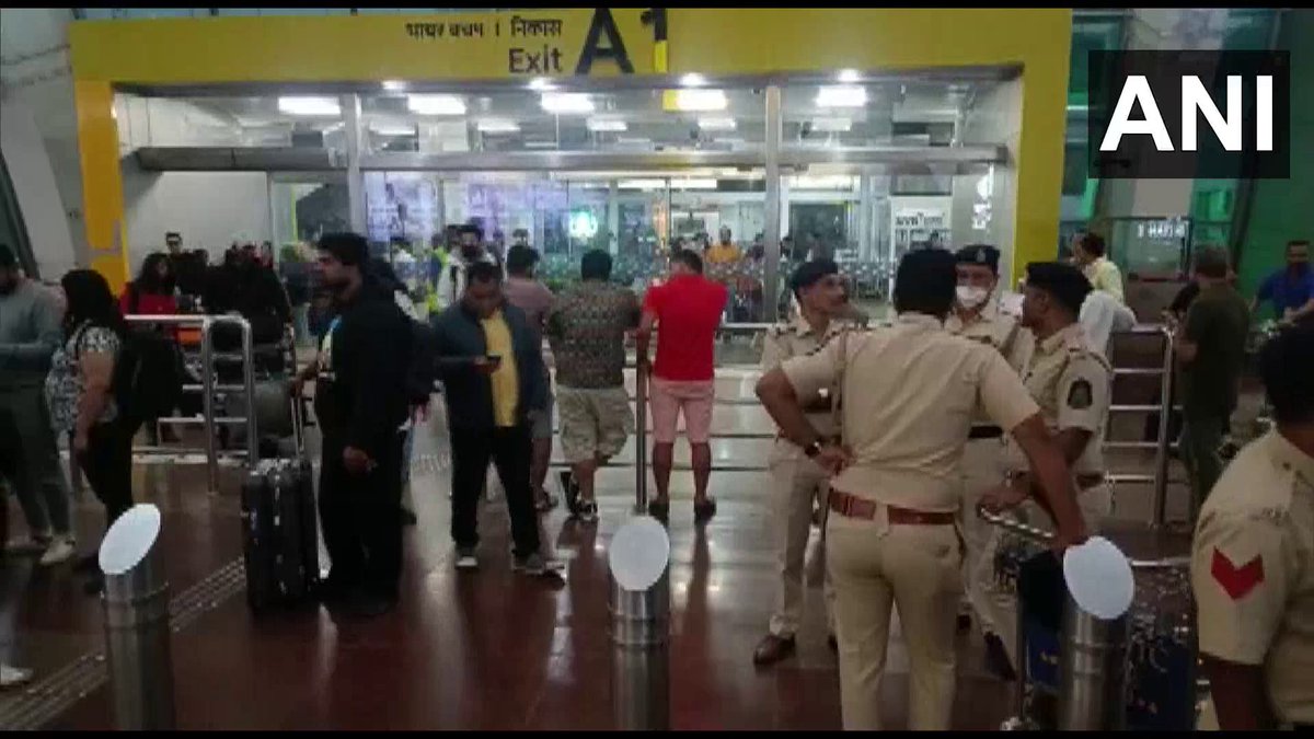 Goa Security tightened outside Goa International Airport after Goa