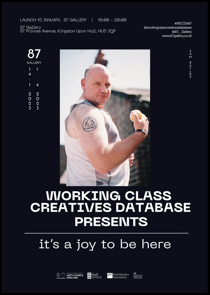 HULL ED'Z COME DOWN 

First show of year at 87 Gallery  

eventbrite.co.uk/e/487788537647 

<a href="/Workingclasscr1/">Workingclasscreativesdatabase</a>