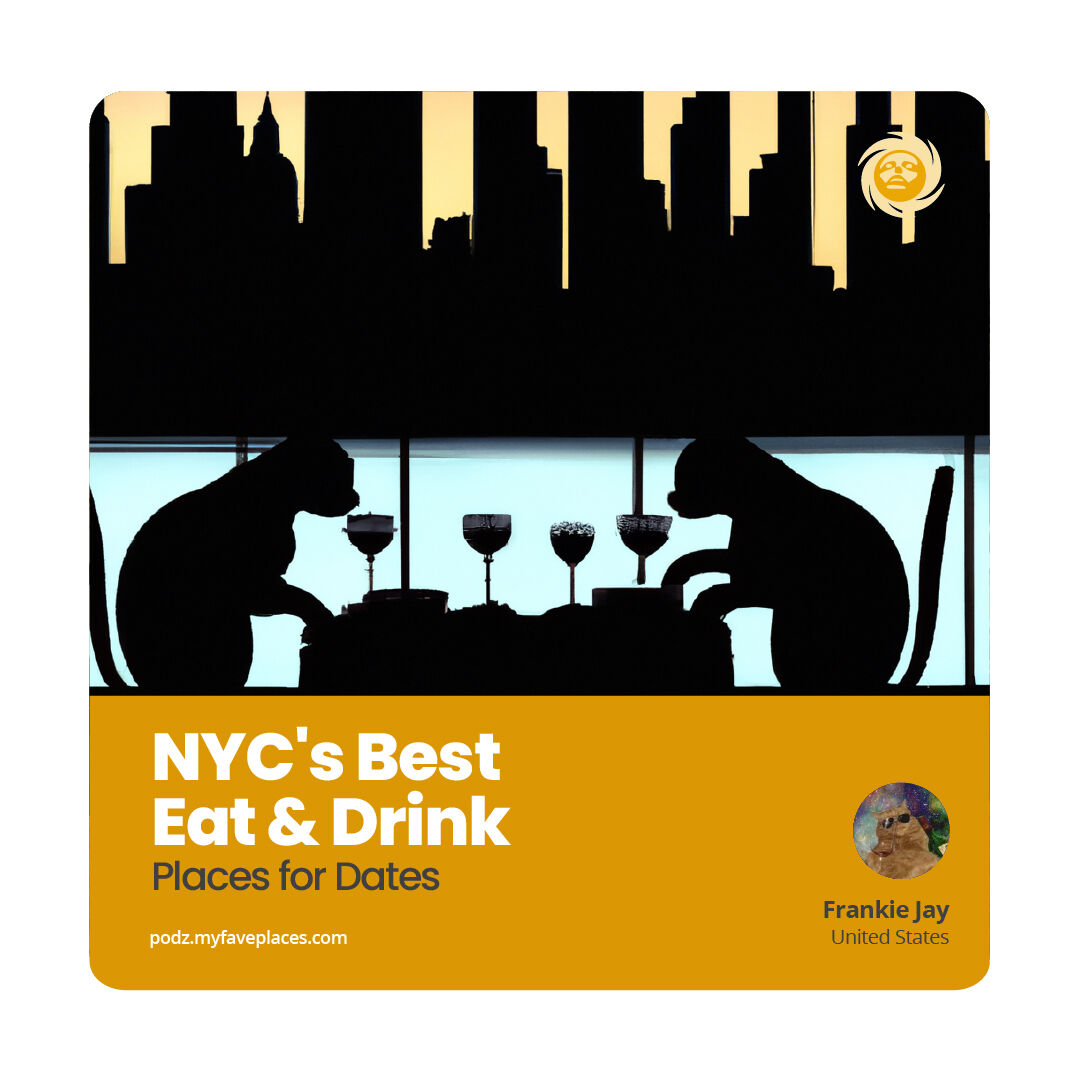 MyFavePlaces's tweet photo. Come along with Frankie and his date as they take you on a tour of the best date night spots in the city that never sleeps. Let the romance whisk you away! Meow! 🐾❤️

https://t.co/F7X5OBSjjg

@thefrankiejay
@fineandrarenyc
@lalanternacaffe
@manhatta_nyc

#podz #myfaveplaces #nyc https://t.co/nReM4S6Vr6