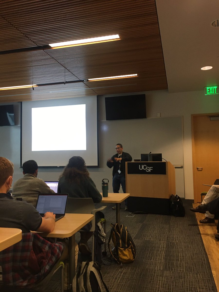 WallaceUcsf's tweet photo. Opening day of #Bioreg course at #UCSF - Joachim Li giving his lecture on DNA replication as an example to understand how mechanisms can be discovered and tested. For me this is always a highlight of the academic year! https://t.co/kse5jQ55Q5