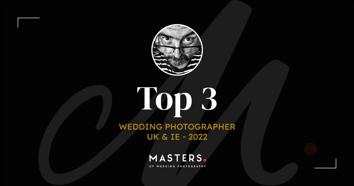 A fantastic way to round off 2022… I’ve been ranked in the top 3 photographers in the UK with Masters of Photography! Pleased to say I achieved 12 awards with them in 2022 🏆

#award
#awardwinning
#mastersofphotography
#bestofphotography
#weddingphotography
#weddingphotographer