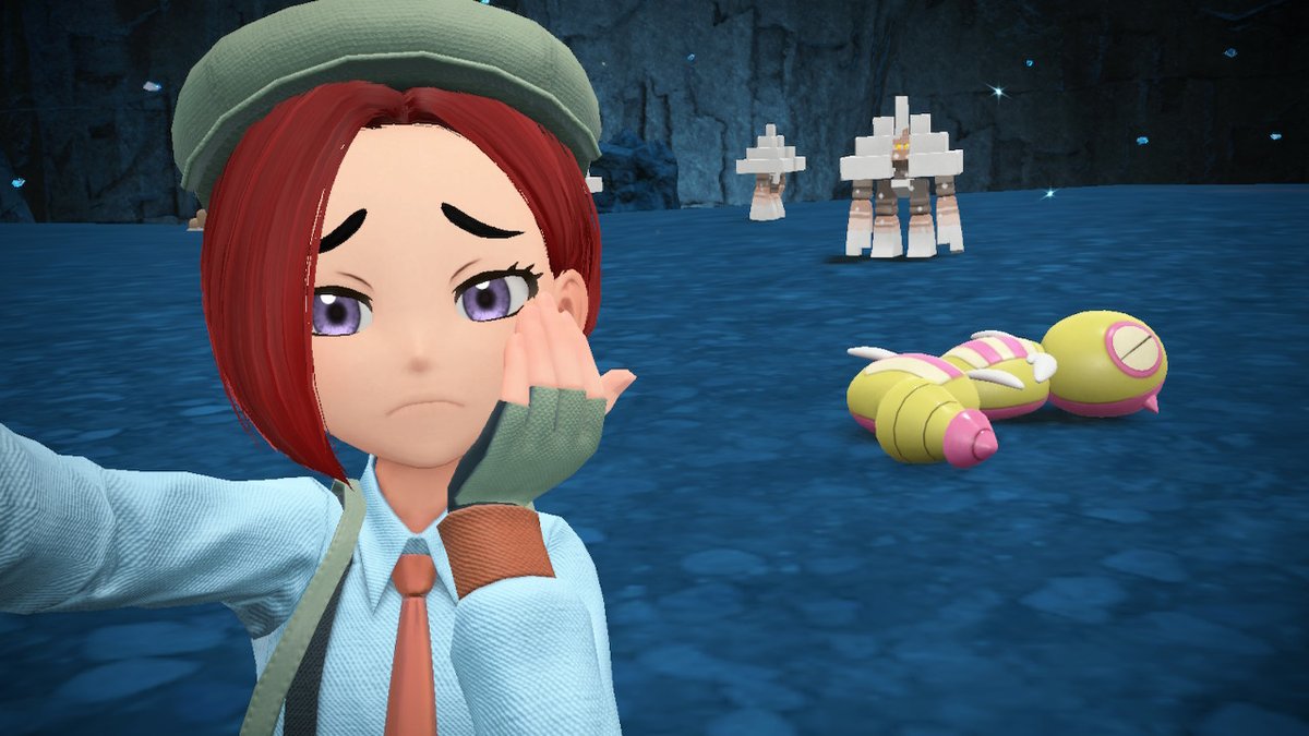 Phase one of Dududunsparce huntin'. Got it as a Dudunsparce so, never had a chance to be shiny. Paldean Forms Dex 10/103 #PokemonScarletViolet #NintendoSwitch