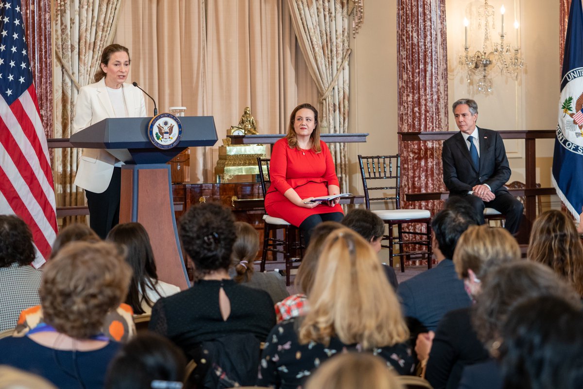 JKlein46's tweet photo. The U.S. is proud to focus on increasing economic opportunities for women to grow our economies and strengthen societies. #GlobalWES https://t.co/5Fc6fIMMsA