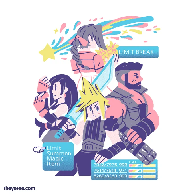 Seventh Heaven's the charm! Designed by  in collaboration with  $5 from every tee sold goes to !  