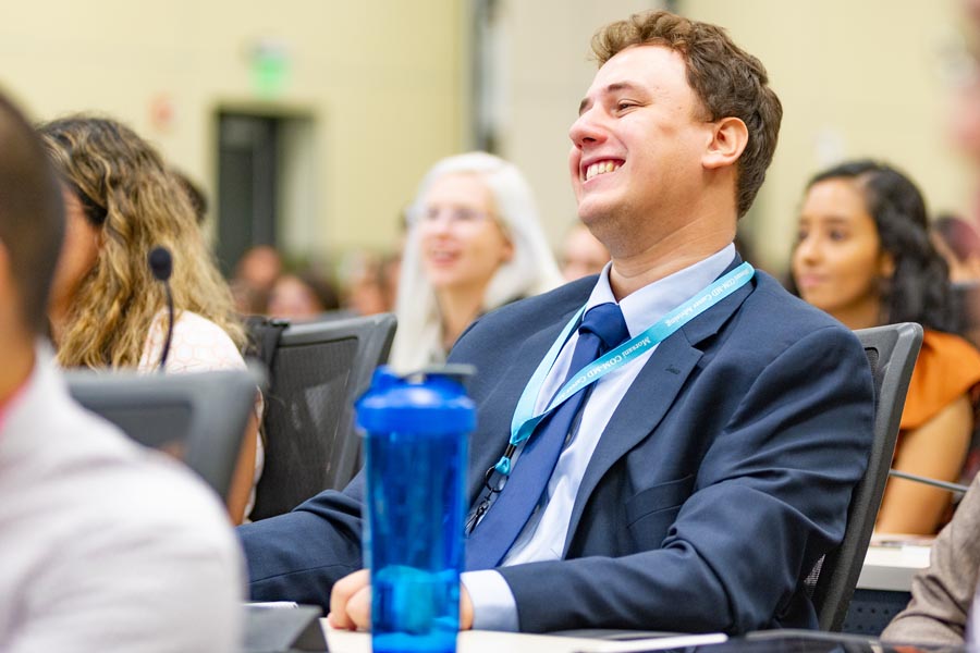 USFHealthMed's tweet photo. Fun Fact about the #Classof2023: They were the last class to take their Professions of Health course at the @USouthFlorida main campus. We are excited to see where these soon-to-be doctors will spend their residencies on March 17 at #USFMatch Day 2023. https://t.co/w7oPT1mIek