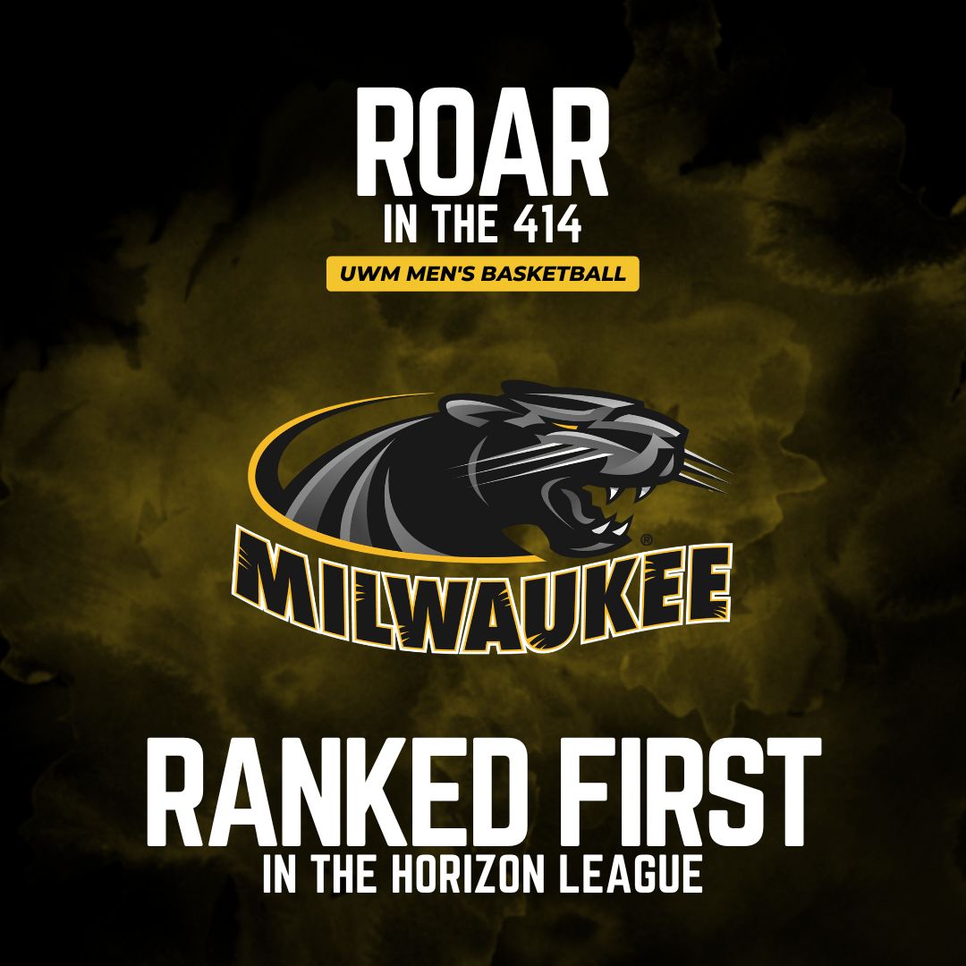 UWM Alumni Association (@uwmalumni) on Twitter photo Let us hear you roar, Panthers! <a href="/MKE_MBB/">Milwaukee Men's Basketball</a> is currently ranked first in the <a href="/HorizonLeague/">Horizon League</a>! Our team comes home this Thursday and stay tuned for info about our Alumni and New Grad Game Night on 1/21! #UnitedWeRoar
mkepanthers.com/news/2023/1/7/… Let us hear you roar, Panthers! <a href="/MKE_MBB/">Milwaukee Men's Basketball</a> is currently ranked first in the <a href="/HorizonLeague/">Horizon League</a>! Our team comes home this Thursday and stay tuned for info about our Alumni and New Grad Game Night on 1/21! #UnitedWeRoar
mkepanthers.com/news/2023/1/7/…