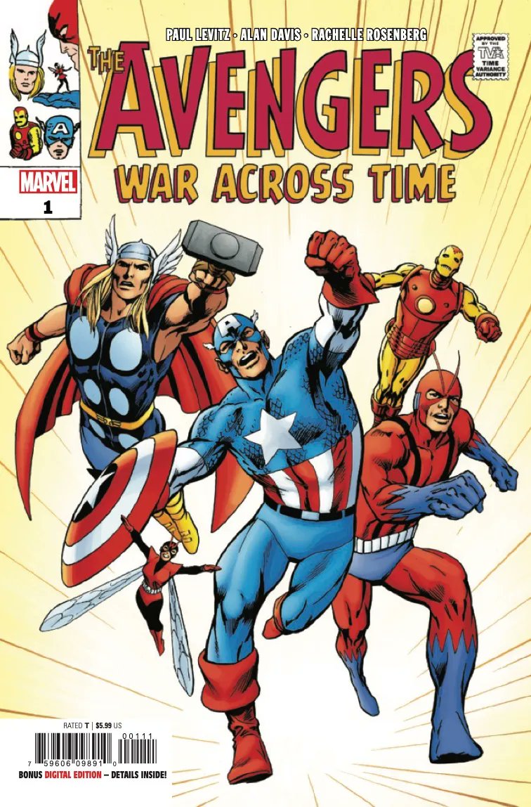 PEDROANGOSTO1's tweet photo. #Avengers #WarAcrossTime El regreso de #AlanDavis y la llegada a MARVEL de #PaulLevitz! https://t.co/DLbGm3yKR9 https://t.co/TpyLMZZXq1