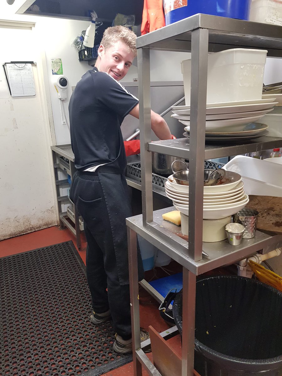 Fred Beck on Twitter "Only a year ago working as a pot wash…"