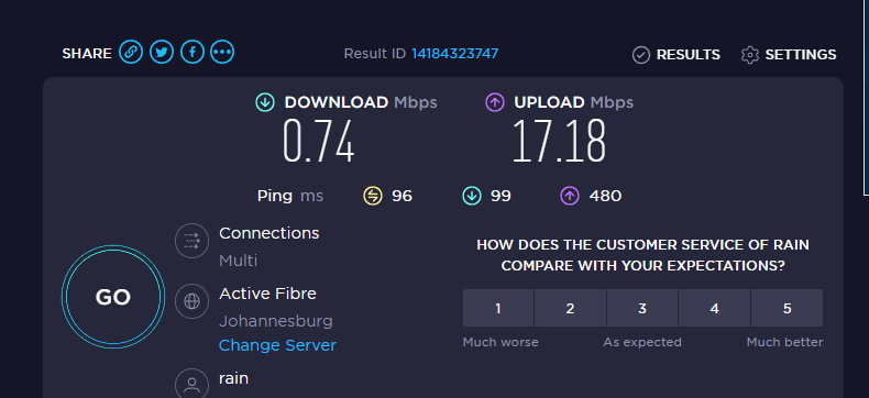 TheGamerLexator's tweet photo. @rainSouthAfrica whats going on with your download speeds tonight guys and there an ETA on when it will be fixed? https://t.co/fbYsXyu9ur