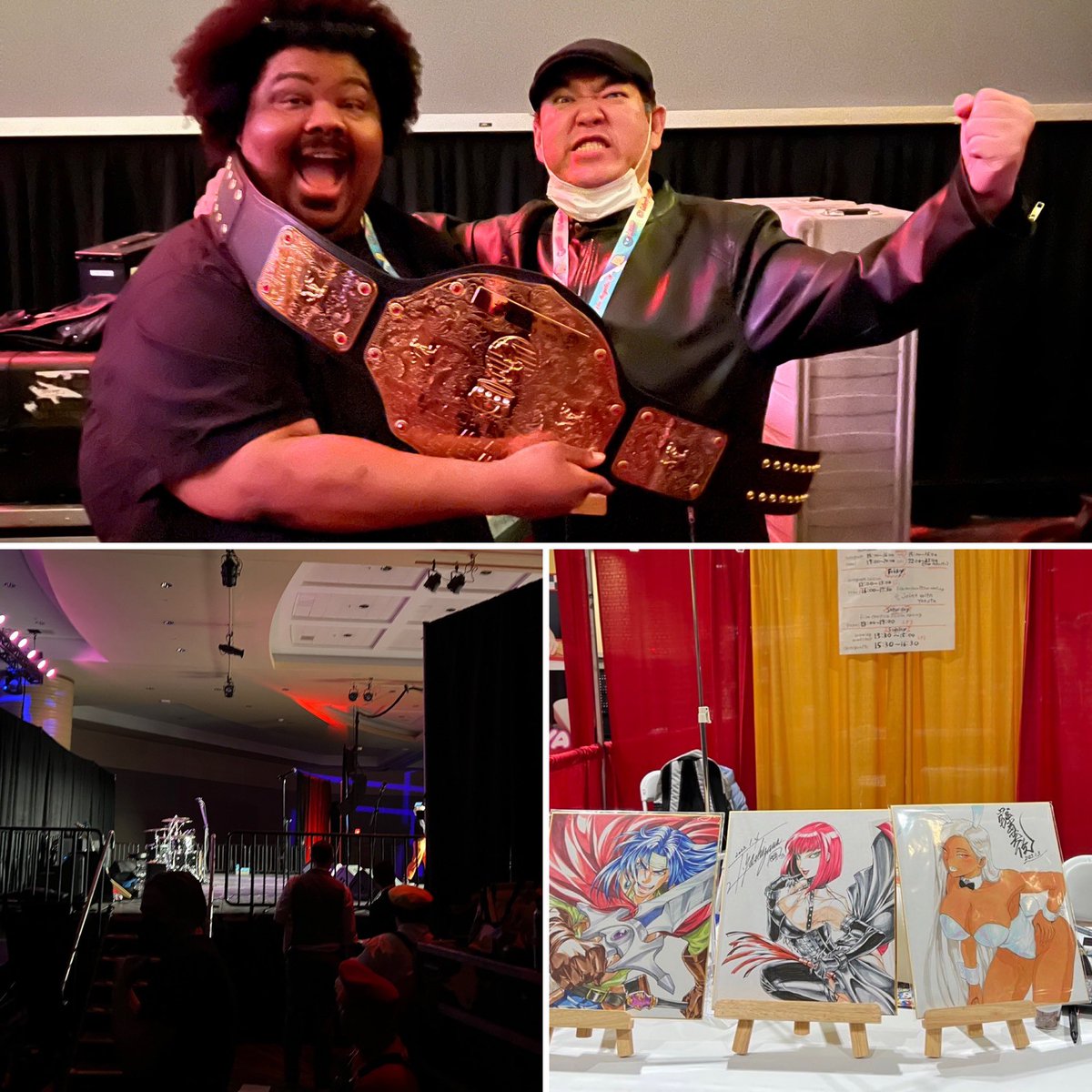 There was a hentai panel late at night on the first day, and I tried to draw a montage of the hentai people's requests.I also tried drawing a few panels at once with a normal panel, but the accuracy is bad!  
#AnimeLA18 
#animelosangeles2023 