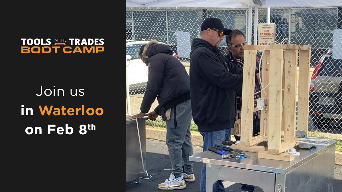 toolsinthetrade's tweet photo. Waterloo, we are coming to YOU!
β¦February 8th. Apply now to learn more about the Electrical trade: https://t.co/01vboqf4Hg
#toolsinthetrades #apprenticeshipprogram #apprentice #apprenticeship #apprenticelife #supercommuting #ontarioelectricalleague #workingforworkers https://t.co/AFAJK8uYLP