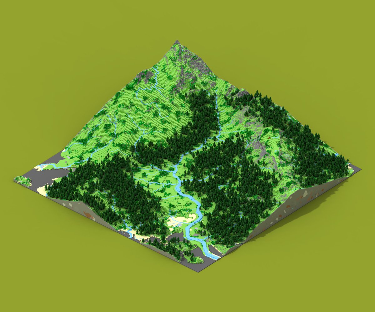 crystvlforest's tweet photo. Terrain udpates 

#Minecraft
#Minecraftidb
#minecraft建築コミュ 
#Terrain #Worldmachine https://t.co/N8oqxFSQfE