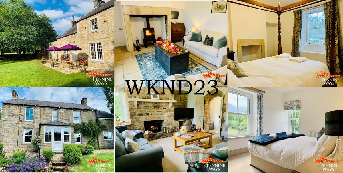 CountryPennine's tweet photo. Fancy a weekend away with family at a reduced price? 

This offer allows you to have a 15% discount on any weekend booking in Jan or Feb  at either of our Featherstone Estate properties, 

 WKND23 at the checkout to apply
this voucher is valid for are
13th - 16th January next https://t.co/5nzPJ1vOdS