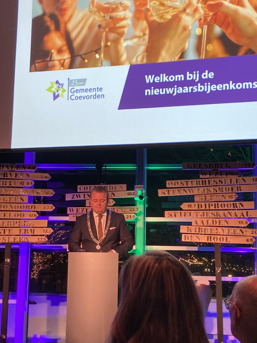 Nieuwjaarsreceptie ⁦@gem_coevorden⁩ en 25 jarig bestaan van de gemeente
