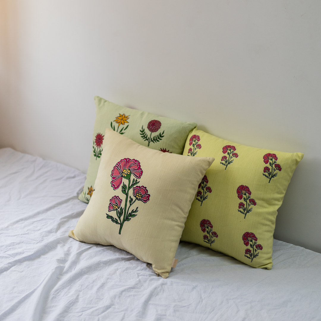 Make your home feel like spring all year long, with these cushion covers that are both beautiful and sustainable.

 #homedecor #homedecoration  #ecofriendlyproducts #sustainableproducts #sustainableliving  #tikauoliving #cushioncover #homesweethome #homewaresonline #homeware