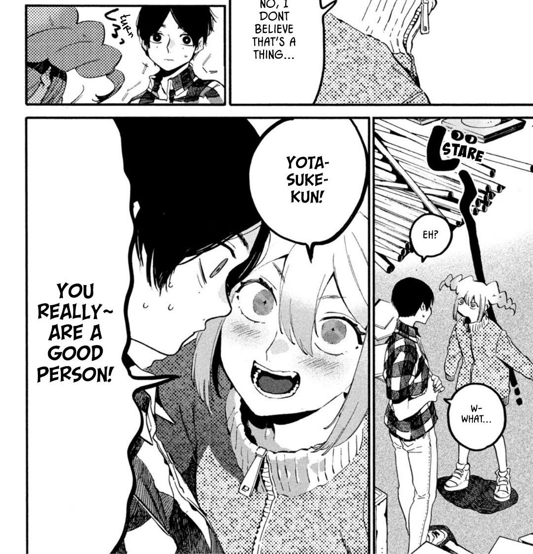 Even Yotasuke is growing so much in this trip, this really is becoming my favourite arc since the introduction of the university gang and Yatora teaching art. 😭 