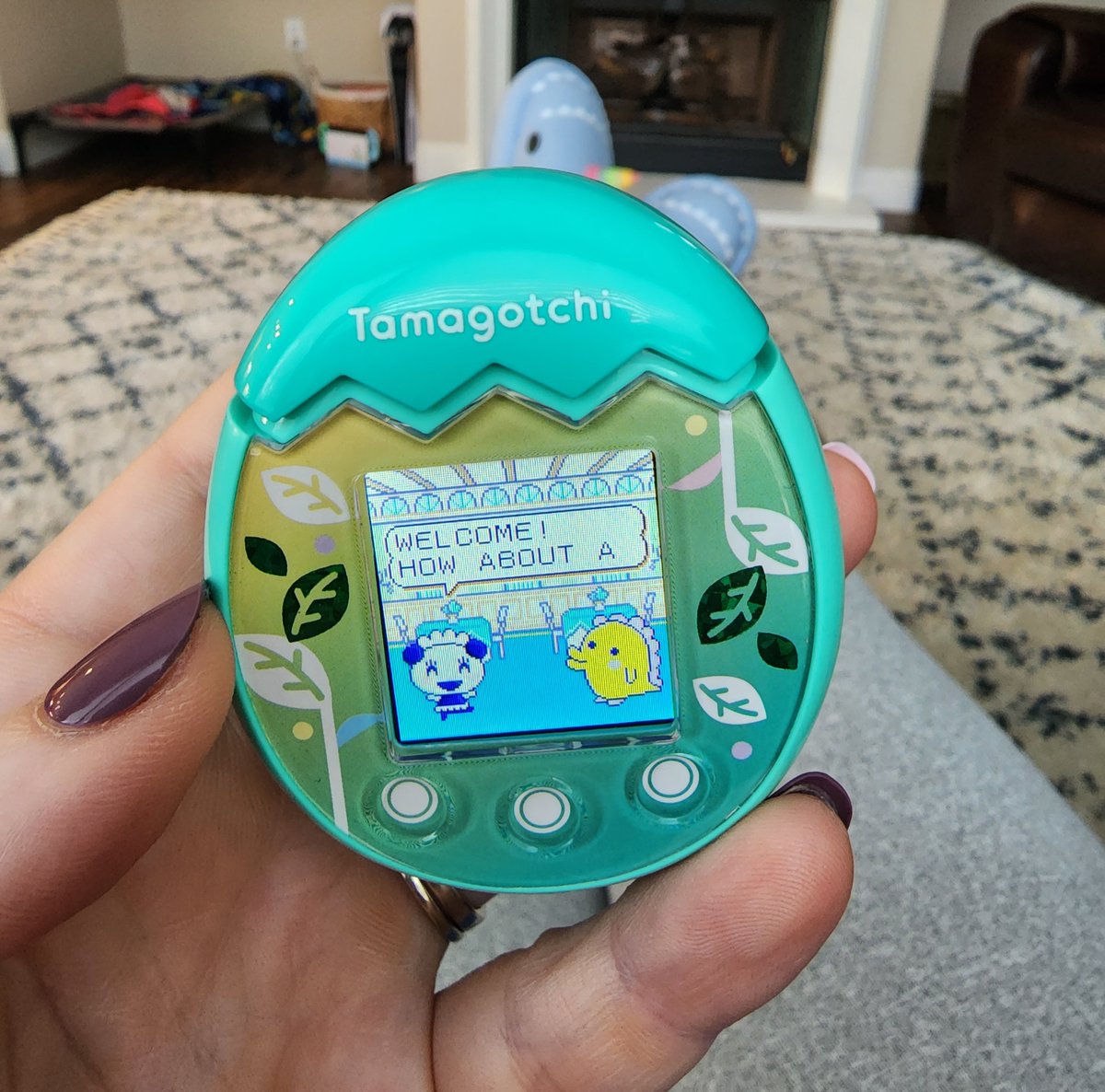 Not me over here babysitting my son's Tamagotchi while he's at preschool