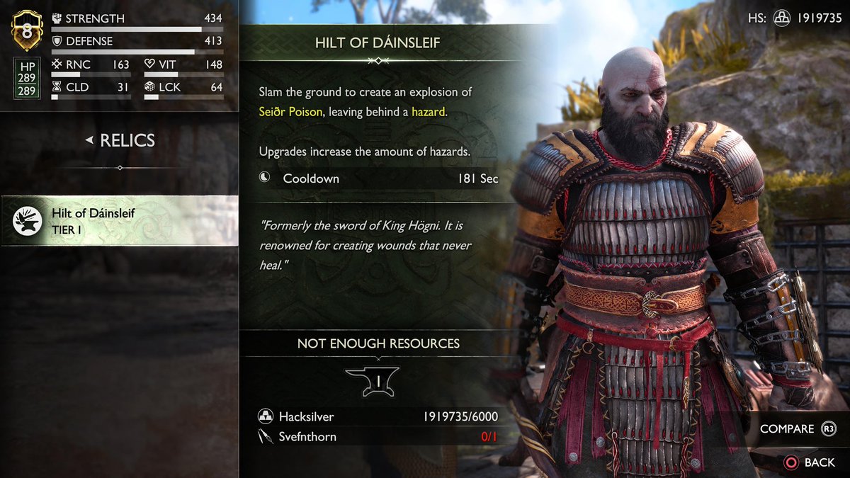 IzzyHaro's tweet photo. @SonySantaMonica @AskPlayStation do you realise there is a bug ruining the game from 100% Completion called Svefnthorn stalling collection of the "Collector" trophy? @corybarlog https://t.co/D7ncYvY5b4