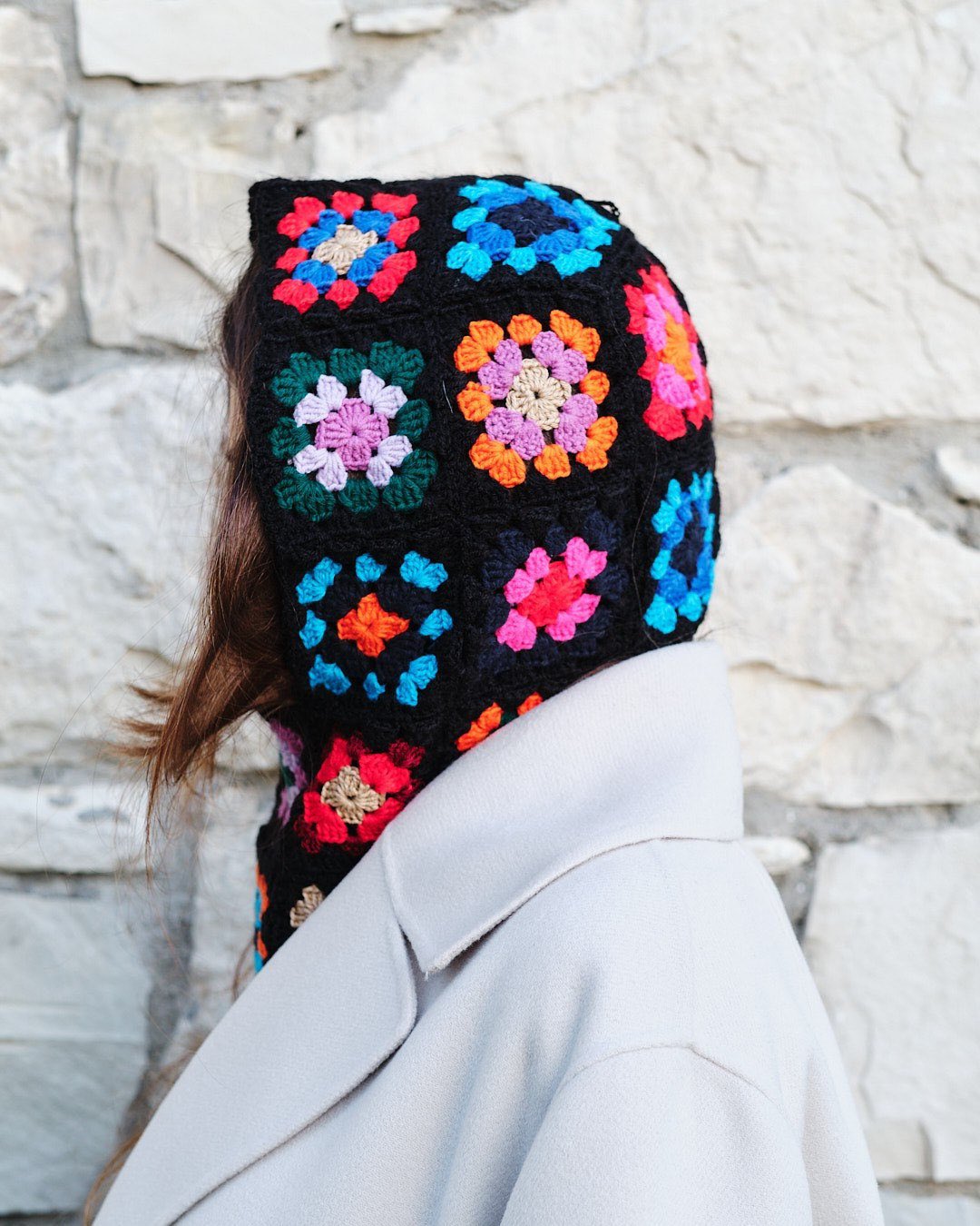 How To Crochet the Granny Square Balclava