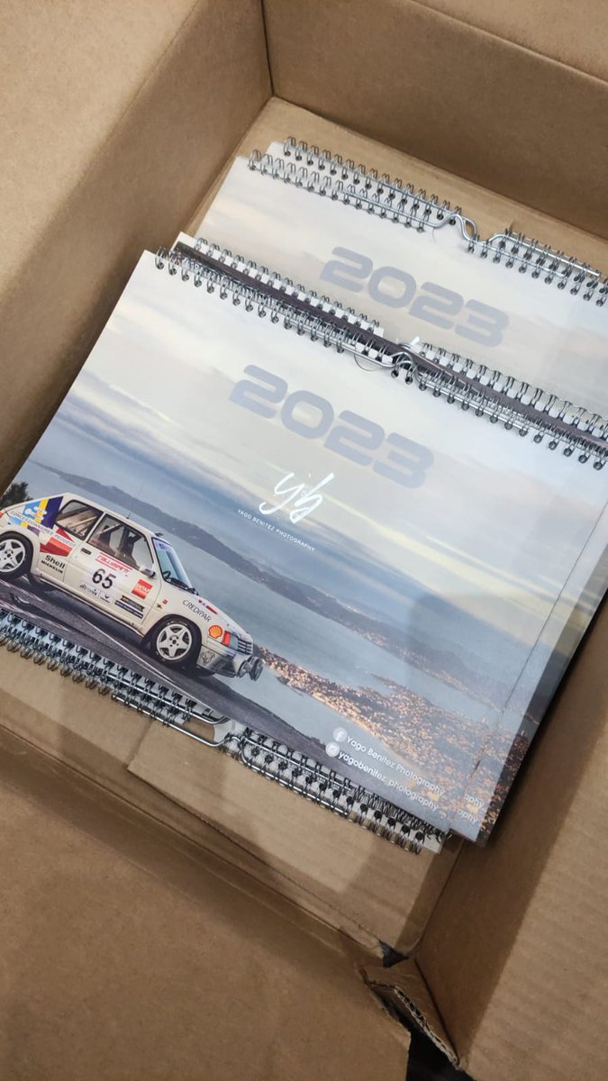 📅 Calendarios 2023   

Recien salidos del horno!! 

Alguien interesado? 

No dudeis en escribirme por privado ✌🏼