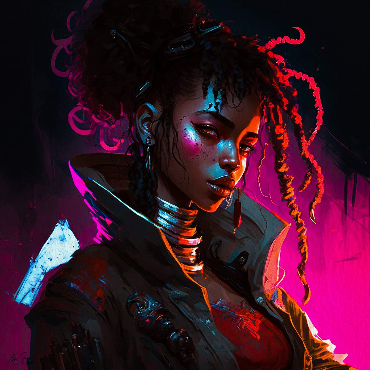 TheChromaWorld's tweet photo. Gm legends. 🥷

1/1 Art Giveaway 0.1 Eth ~

Let us know what your favourite colour combination is in the comments👇

e.g Red &amp; Blue, black &amp; gold, etc

Then just like &amp; RT this post 🧡

@BenDawsonArt will choose someone at random. https://t.co/TdczYlBwXk