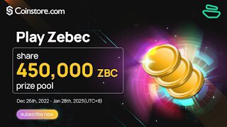 Zebec is the easiest way to perform crypto transactions across the globe.It is fast, cheap and in real-time.
Make use of Zebec and share in a prize pool of 450,000 #ZBC.
Check the details here: coinstore-support.zendesk.com/hc/en-us/artic…