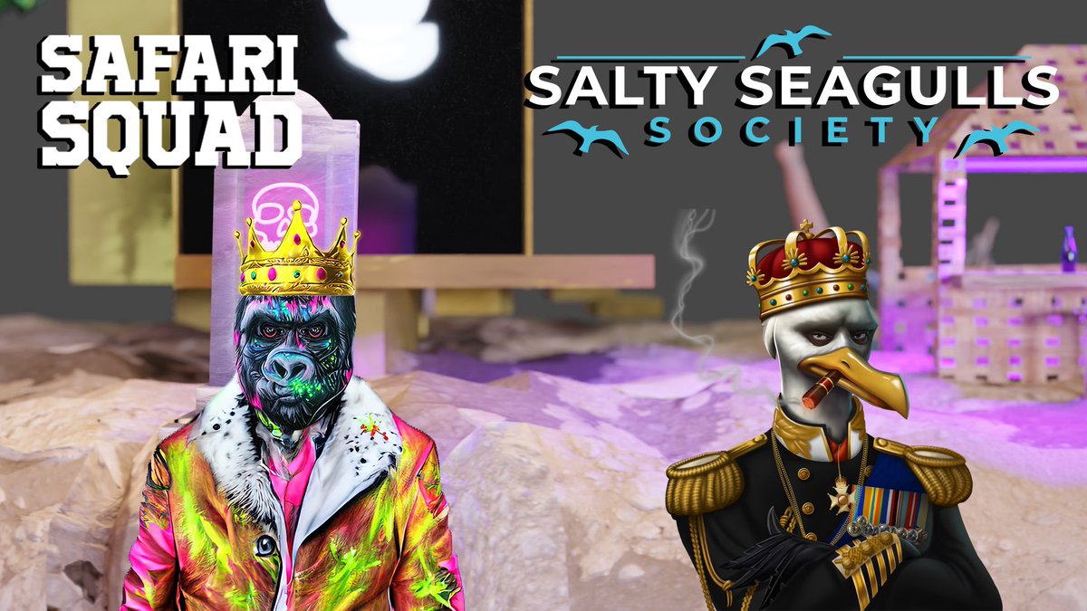Lobo (@lobometax) on Twitter photo Set a reminder for my upcoming Space! x.com/i/spaces/1dRJZ…
Huge announcement coming you don’t want to miss this as the <a href="/safarisquadnft/">Safari Squad</a> welcome the @GullsCNFT
#nft #cnft #collaboration Set a reminder for my upcoming Space! x.com/i/spaces/1dRJZ…
Huge announcement coming you don’t want to miss this as the <a href="/safarisquadnft/">Safari Squad</a> welcome the @GullsCNFT
#nft #cnft #collaboration