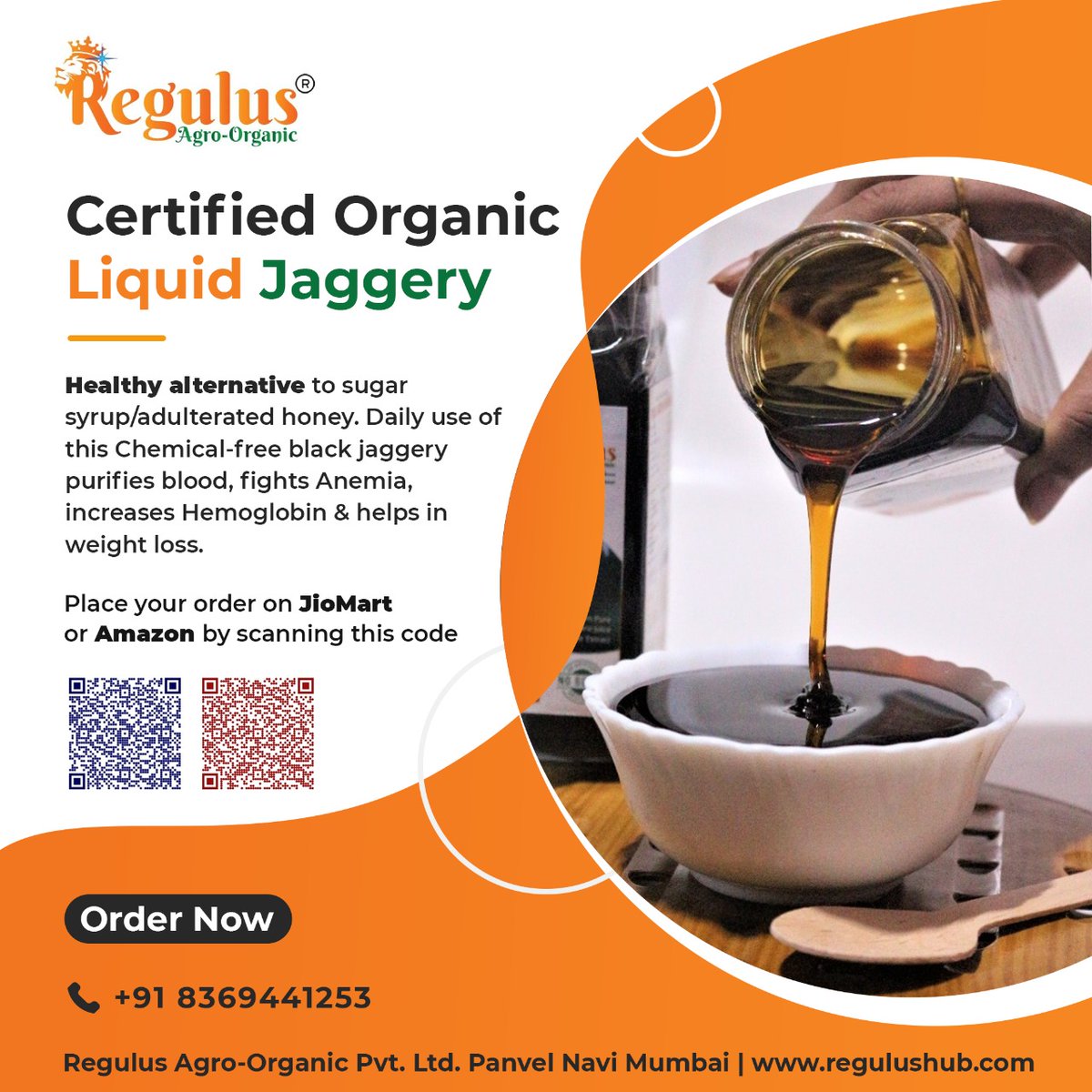 Regulushub's tweet photo. Liquid jaggery is an intermediate product obtained from concentrating sugarcane juice after clarification.
#jaggery #healthyfood #foodie #healthy #food #homemade #sweet #foodphotography #healthylifestyle #instafood #jaggerypowder #foodporn #coconut #indianfood https://t.co/qWkV9TVb53