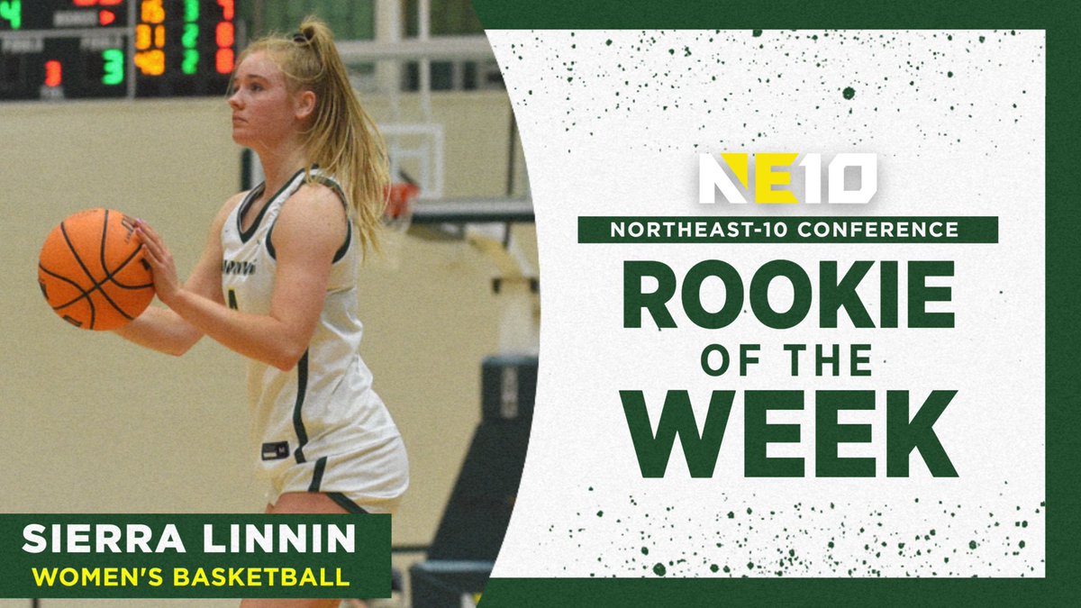 Sierra Linnin is the NE10 Rookie of the Week!! And Lytoya Baker has been named to the NE10 Weekly Honor Roll after posting her 9th and 10th double-doubles of the season! 

#PhinsUp 🐬 

lemoynedolphins.com/news/2023/1/9/…