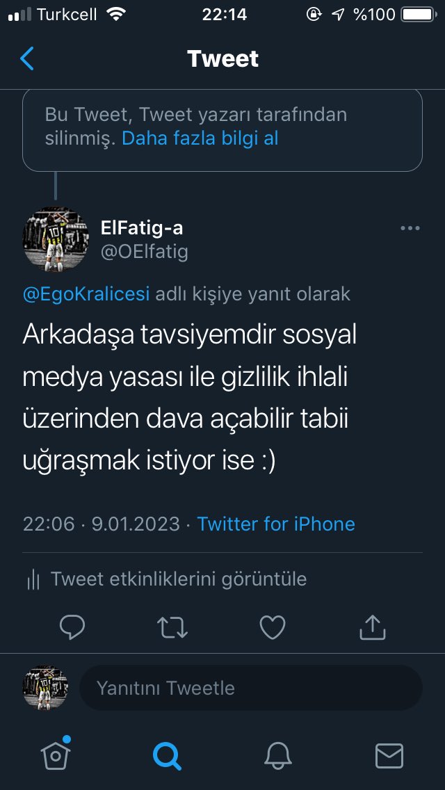 OElfatig's tweet photo. @alidogantepee @TuanaBabacan2 Al bunları git dalganı geç :) hadi eyvallah. https://t.co/03wyMdK30I