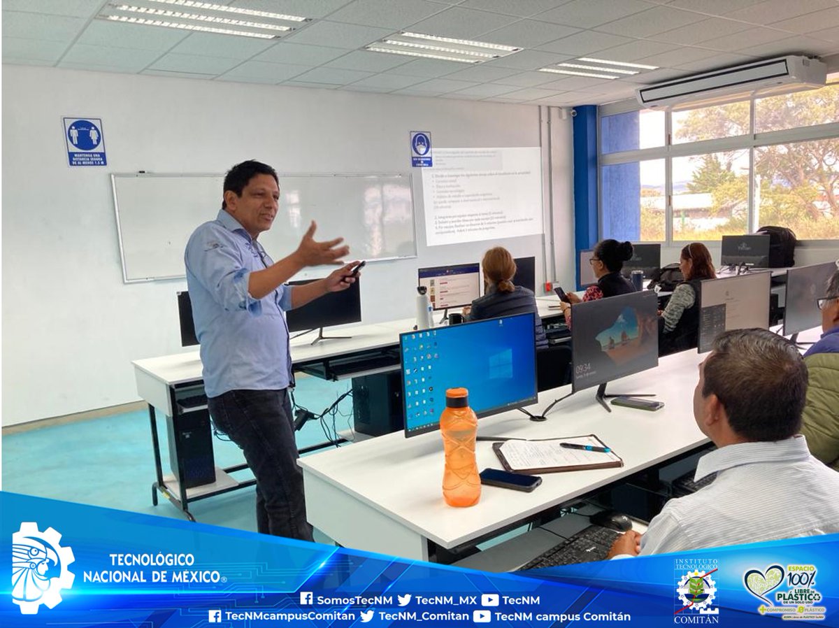 TecNMComitan's tweet photo. DOCENTES DEL TECNOLÓGICO DE COMITÁN PARTICIPAN EN CURSOS DE CAPACITACIÓN INTERSEMESTRAL. Nota https://t.co/1L2CNbr7vq “Por una nación sólida educamos con ética, valor y justicia” Todas y #TodosSomosTecNM #ComunidadTecNM #JaguaresTec Orgullo #TecNM https://t.co/Ho5dWwoOaq