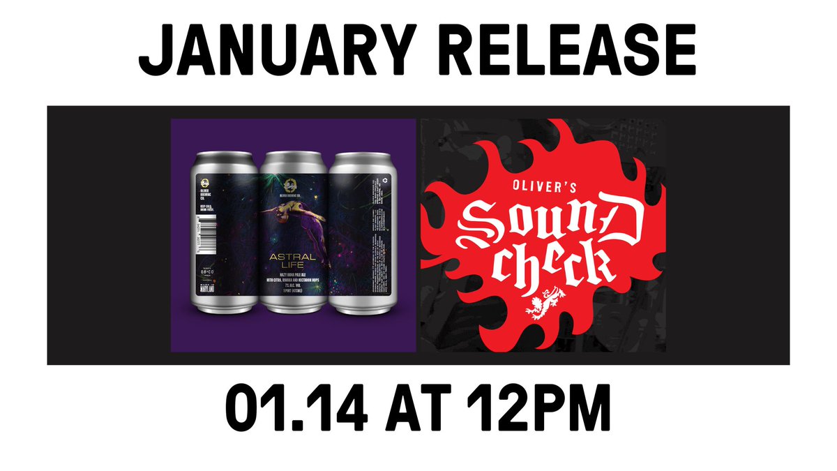 New year, new #beer! Join us on Saturday, January 14th, from 12:00 - 5:00 PM as we release a new can and tap into the next beer in our Sound Check series: ow.ly/CitG50MlUL8. #getcrooked #mdbeer #drinklocal