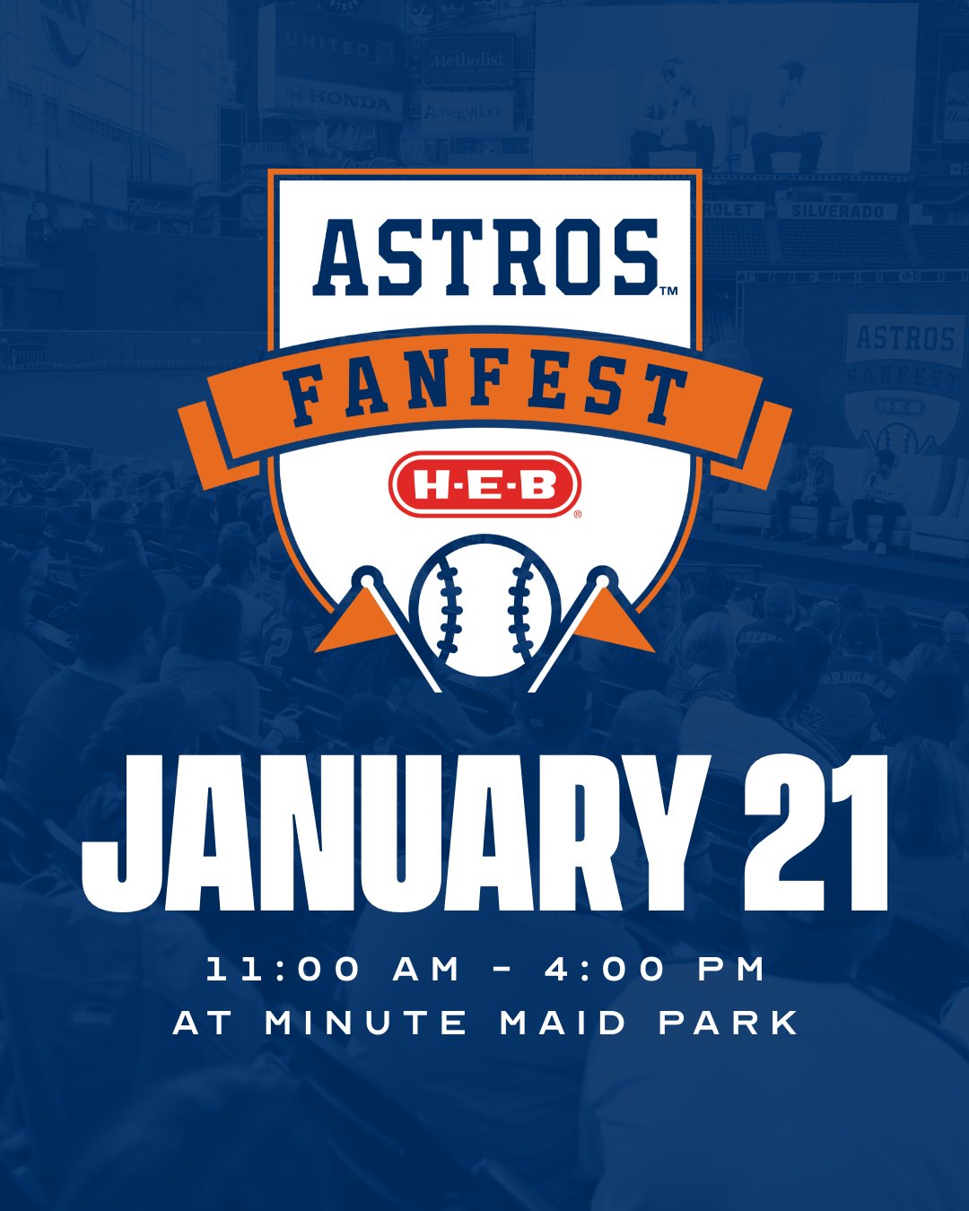 Houston Astros on X: FanFest, presented by @HEB, has been out of this  world. Vouchers are available until 5 PM today so get yours and stop by MMP  for the watch party!