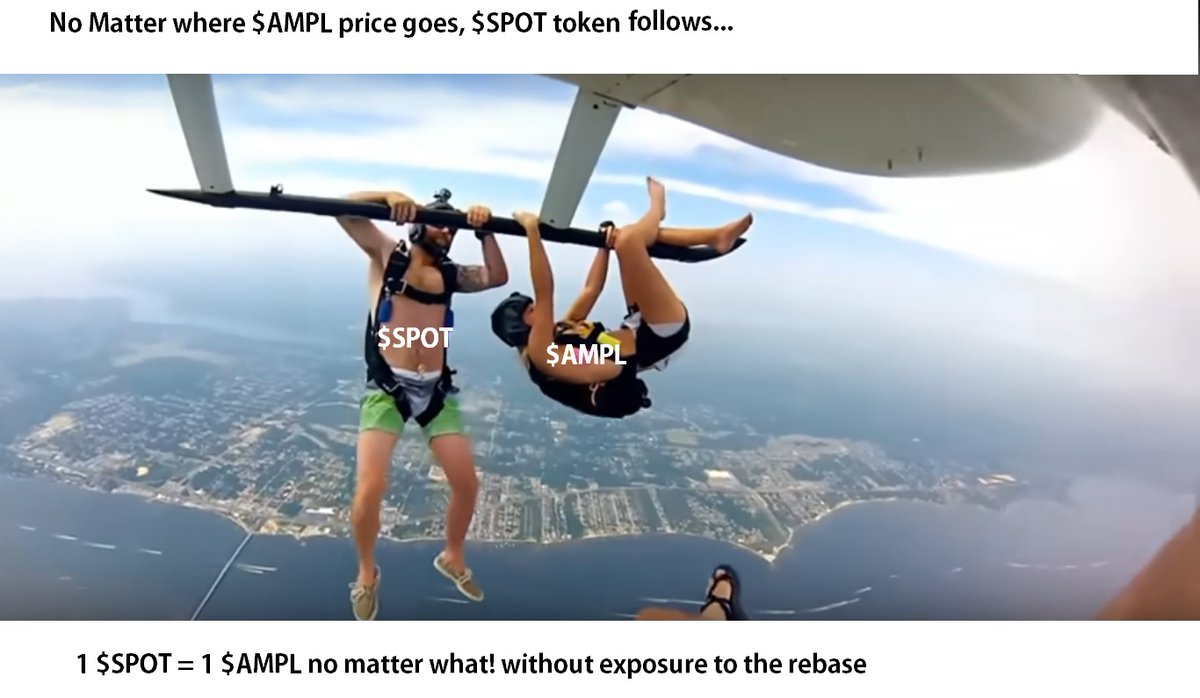 Taur19's tweet photo. When $SPOT  never stops following $AMPL 
#SPOTtheMeme 
 @AmpleforthOrg @ButtonDeFi  @publish0x https://t.co/1Y7ad8z0Zr