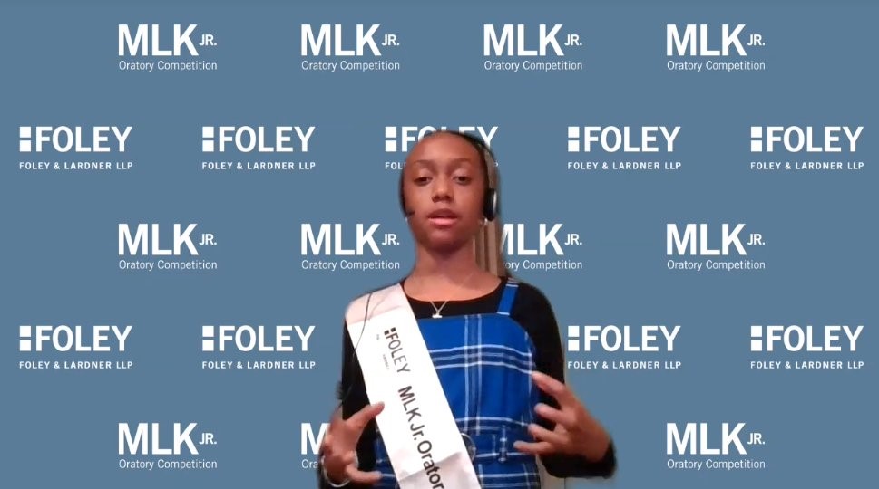 FoleyandLardner's tweet photo. As we gear up for this week’s MLK Jr. Oratory Competition finals, we wanted to take moment to look back on last year’s winners, Tristan, Ronnie and Payton. We look forward to crowning our new winners in a few short days!
#FoleyMLK #Chicago #Dallas #Houston https://t.co/wxSXAW18rJ