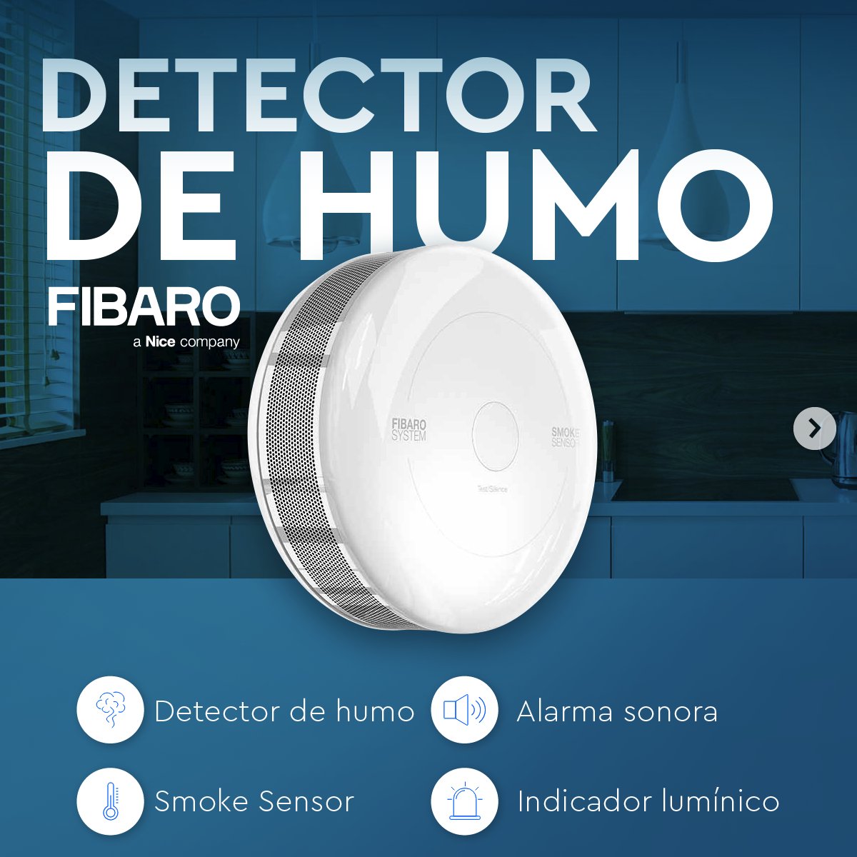 homactiv's tweet photo. 🔥 #Sensordehumo elegante y estilizado para tu hogar.

Cuando el #Smoke #Sensor detecta peligro, de manera instantánea comienza la escena de alarma y te notifica de manera inmediata en tu dispositivo móvil. No importa donde te encuentres, ten todo bajo control. https://t.co/4JCe3tS3VF
