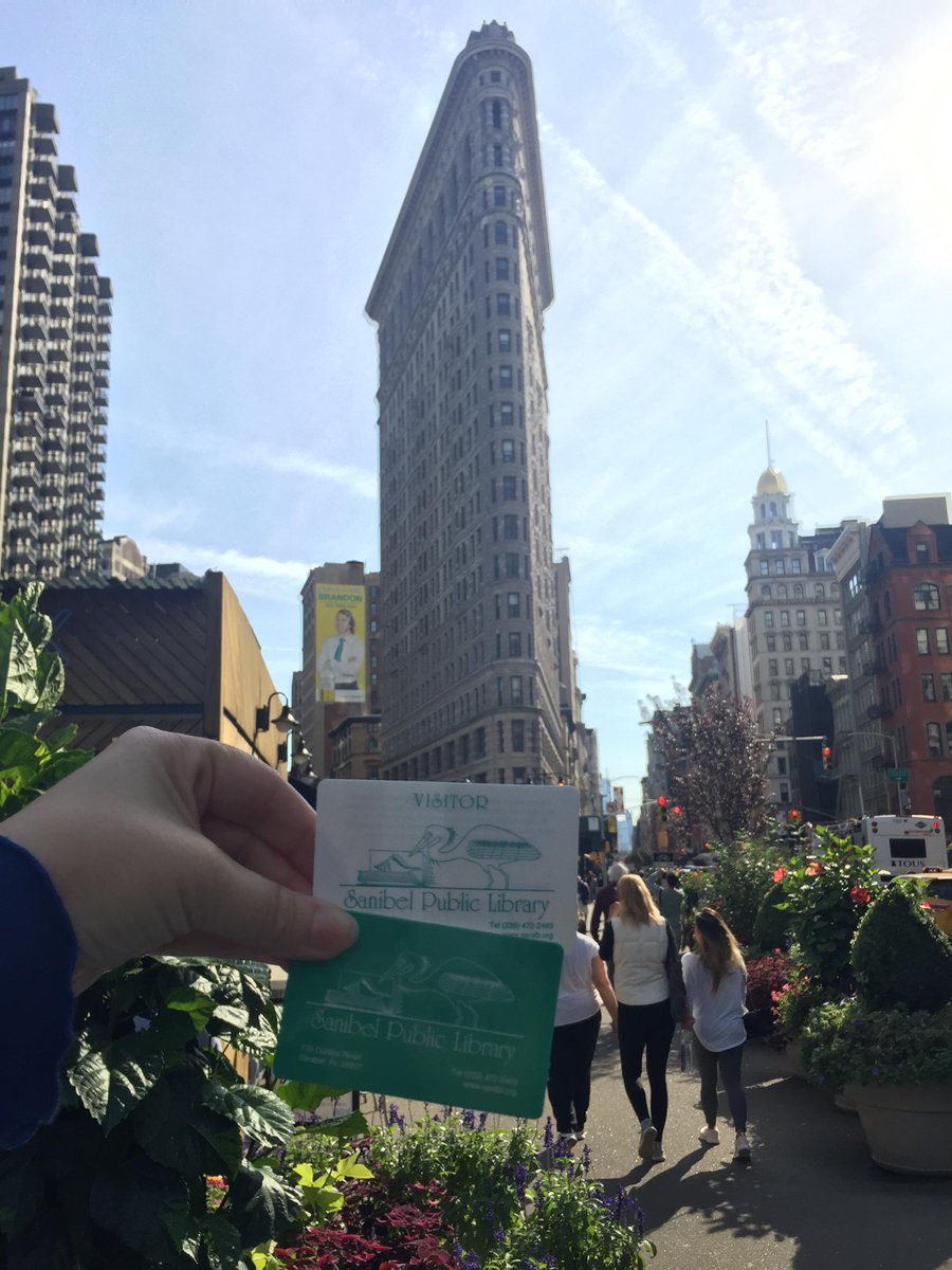 librarysanibel's tweet photo. Where will your Library card take ππΈπΎ?
Show us your #travelinglibrarycard!
Photos: St. Cloud Public Library, MN
Flatiron Building, NYC https://t.co/ssXoTFMITt