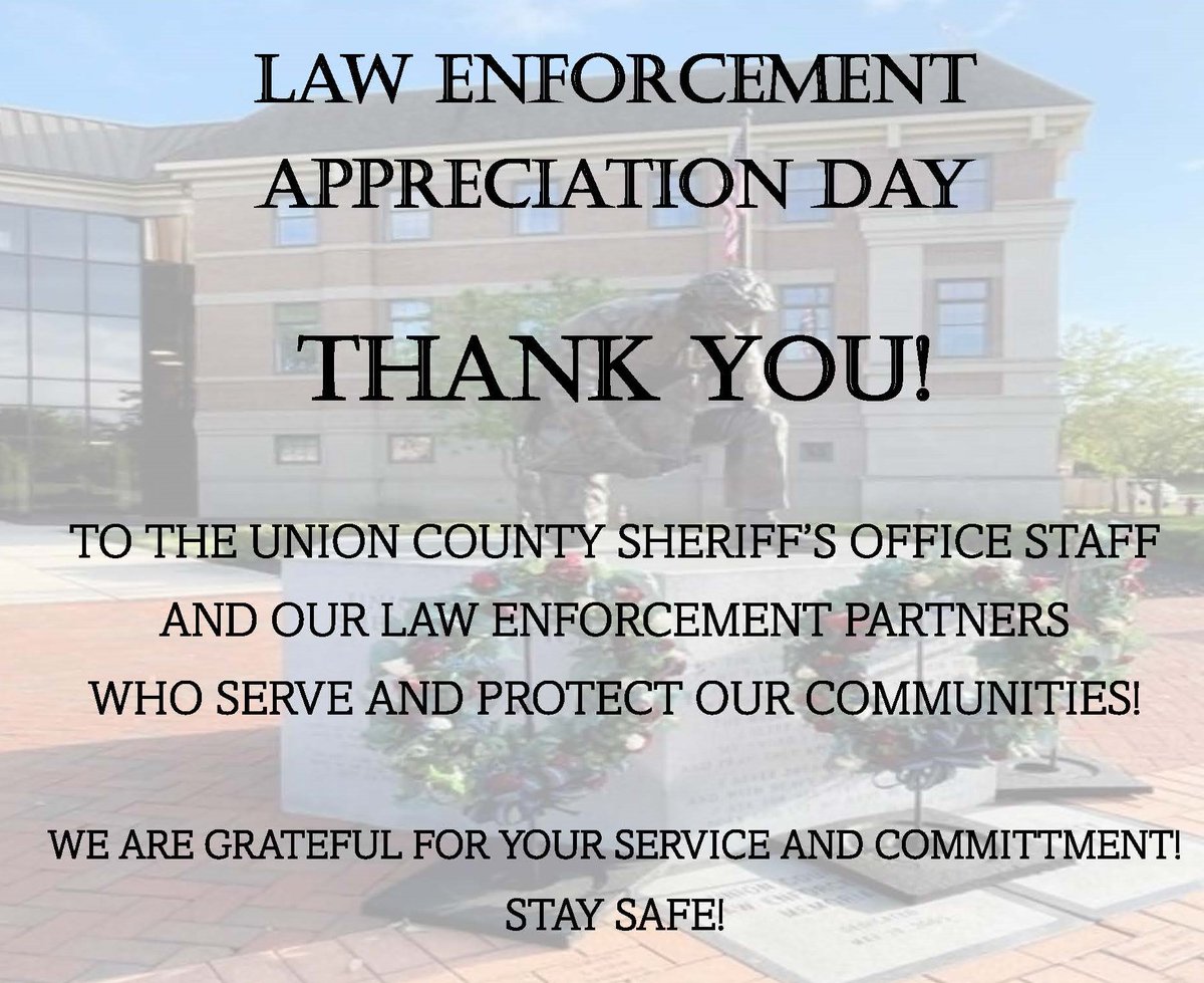 Union County Sheriff tweet media